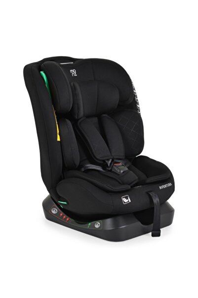 Moni Aventura Black Car Seat, sleeping position R129 i-Size 40-150 cm, 0-12 y...
