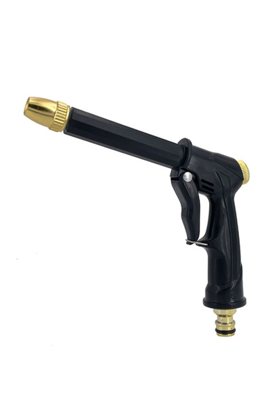 Choice black 1pc Portable High Pressure Water Hose Nozzle Spray, Adjustable G...