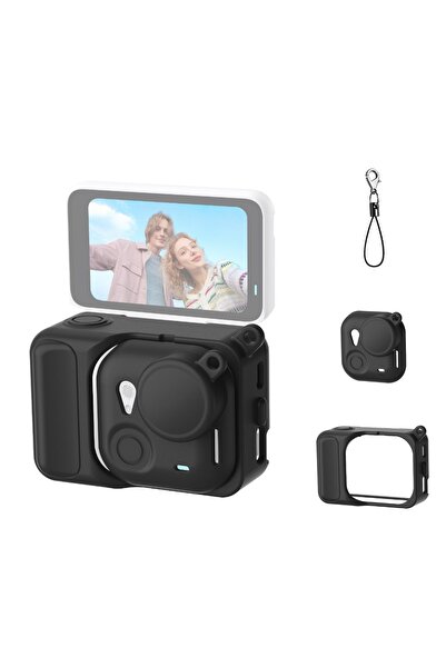 Choice black color For Insta360 GO Ultra Soft Silicone Protective Case Action...