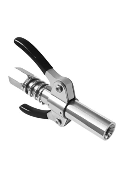 OEM Decalimeter grease gun, automatic coupling, M14, carbon steel, 6 clamping...