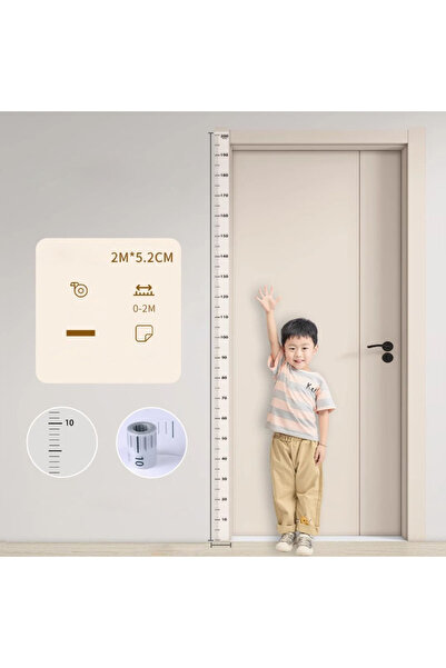 Choice1 A Height Measurement Wall Sticker 0-200cm Removable Height Scale Rule...