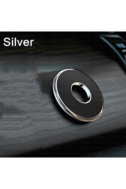 Choice1 Silver Magnetic Car Phone Holder Universal Magnet Phone Mount in Car ...