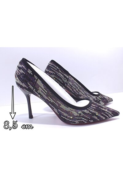 Guja 26Y483-5 Transparan desenli Stiletto