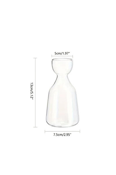 Choice إناء زجاجي شفاف من Avado لزراعة البذور، قطعة واحدة، طقم زجاجي لزراعة ا...