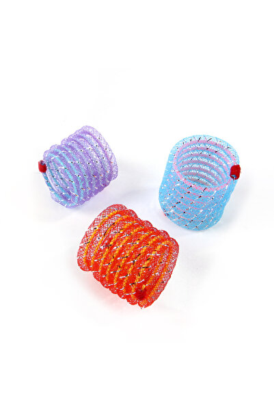 Choice 3 قطع عشوائية من النوابض الملونة، لعبة قطط صغيرة، نوابض حلزونية، ألعاب...