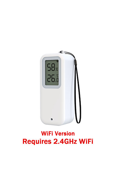 Choice WHITE Tuya Mini Thermometer Hygrometer Smart WiFi Temperature Humidity...