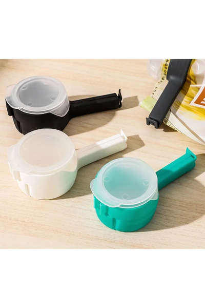 choice2 مشبك مطبخ متعدد الوظائف أسود اللون - قطعتان مع صنبور صب - حقيبة تخزين...