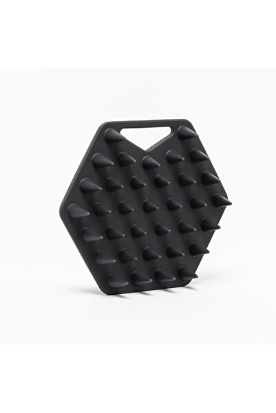 Choice فرشاة شامبو سوداء لتدليك فروة الرأس للبالغين، مناسبة للرجال والنساء، ن...