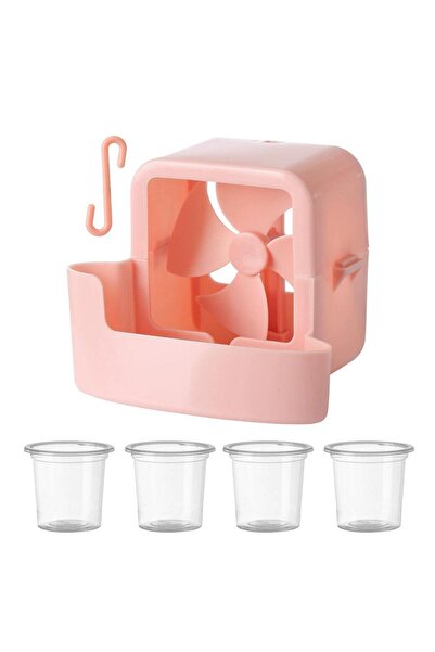 Choice1 B Electric Hanging Cooling Fan with 4 Ice Cups Mist Cooling Adapter H...