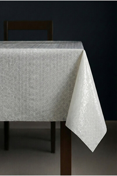 Soft Kare Luxury Straw Pattern Pvc Transparent Coated Oilcloth Tablecloth Wat...