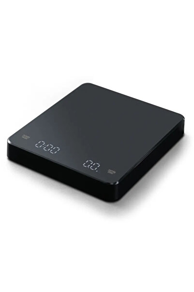 Choice 3Kg black Digital Coffee Scale with Timer LED Screen Espresso USB 3kg ...