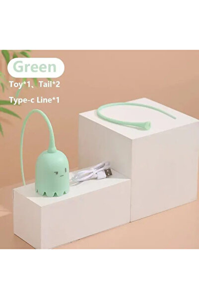 Choice مجموعة واحدة من عصا مداعبة القطط الكهربائية من جرين بوتيلي، لعبة ذكية ...