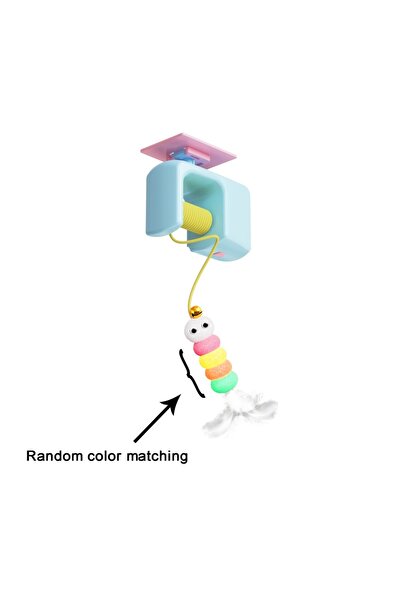 Choice1 Blue Electric Smart Interactive Cat Teasing Stick Toy Automatic Funny...