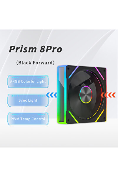Choice1 A-RGB Other Black REGULAR OEM PRISM 8 PRO Computer Chassis Fan 12cm A...