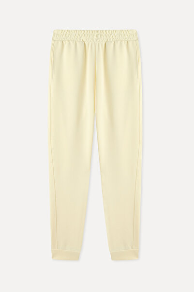 Mudo Modal Mixed Fabric Jogger Pants with Elastic Waist