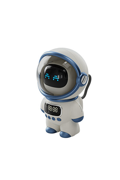 Choice White Astronaut Styling Stereo Wireless Smart Alarm Clk Speaker Audio ...