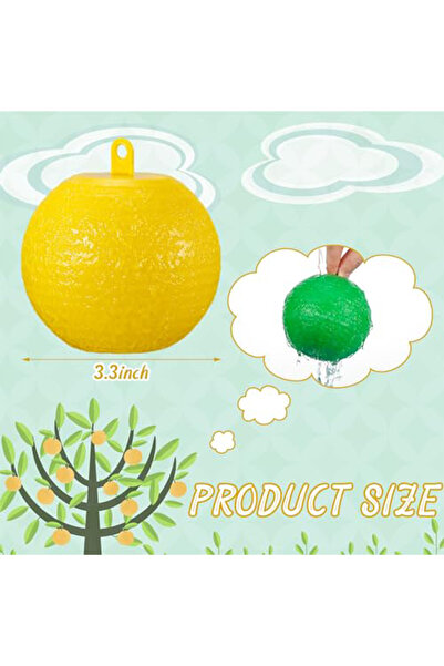 Choice 6PCS 8cm Hanging Ball Fruit Fly Traps Insect Fly Catcher Mosquito Kill...