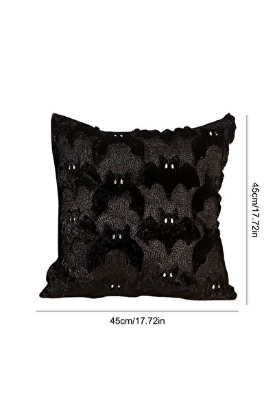 Choice12 D Halloween Plush Faux Fur Pillowcase Comfortable Soft Pillow Case G...