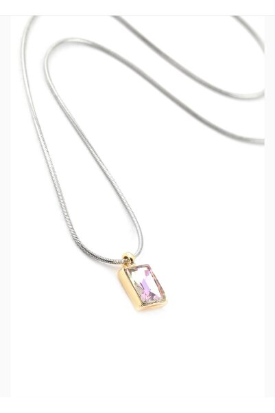 ASMENTUM Silver Steel Necklace 45 cm – Tarnish Resistant & Modern Design