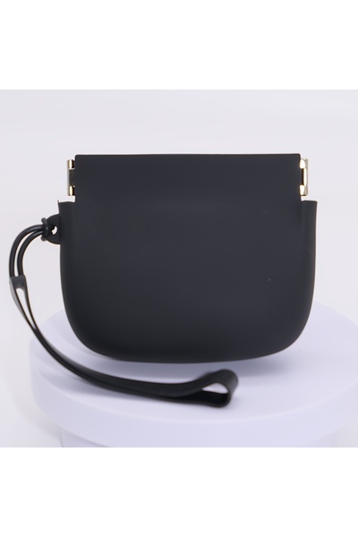 Choice1 حقيبة سيليكون سوداء واحدة لحفظ مكافآت الكلاب، حقيبة محمولة لوجبات الح...