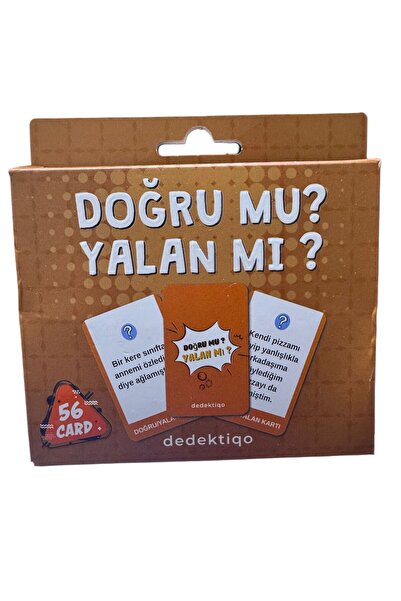 AresTokaAksesuar doğrumu yalanmı 56 Kart Eğlence Yılbaşı Parti Dedektif Sevgi...