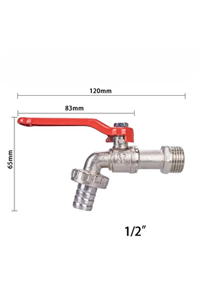 Choice 1Pc 1Pc/2Pcs 1/2inch Garden Irrigation Faucet Brass IBC Tank Water Tap...