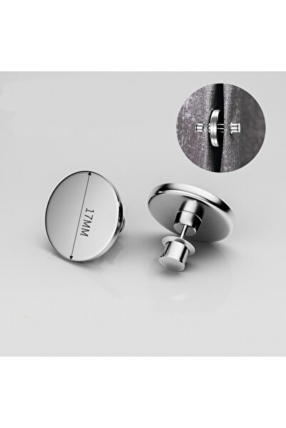 choice2 12pairs 17mm 1-12 Pairs Curtain Magnetic Button Nail Free Detachable ...