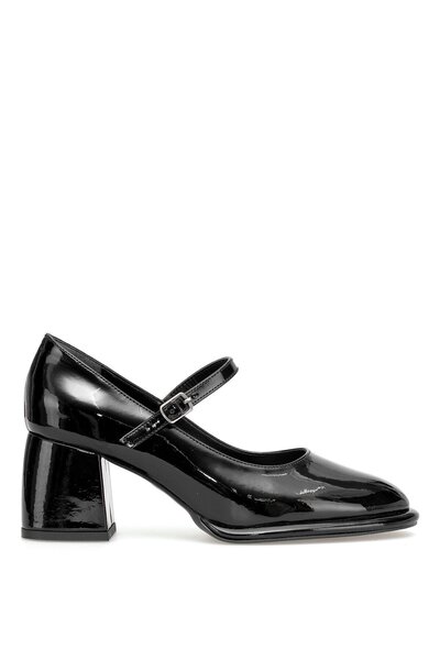 Ayakkabı Fuarı Elit Pm575 K1001 Women's Classic Heeled Shoes Black