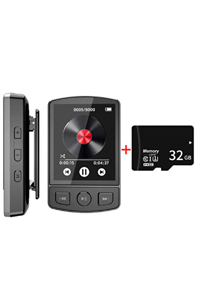 Choice1 Add 32GB TF card MP3 Player Portable Sport Clip Walkman HiFi Sound Bl...
