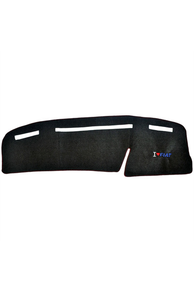 NYF Fiat Tempra/Tipo Nakışlı Ön Cam Halısı Kırmızı Dikişli