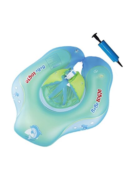 RABY Inflatable Swim Ring with Pump for Babies