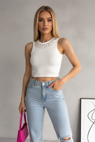 İntive Lingerie Women's Flexible Textured Modern Athlete Top