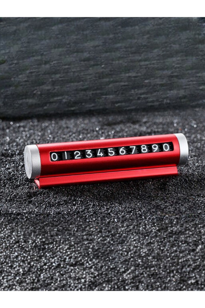 Deppo Trend In-Car Phone Number Plate Car Parking Phone Number Plate Premium ...