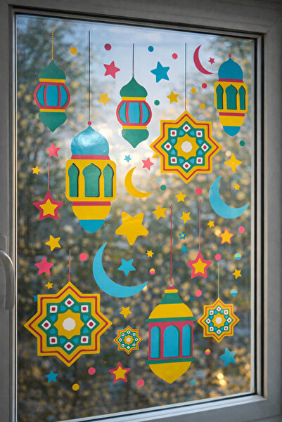 Kikajoy Mvnramazan temalı duvar cam sticker