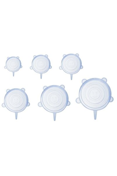 RABY Silicone Jar Lids Set, Zola®, 6 pieces, different sizes