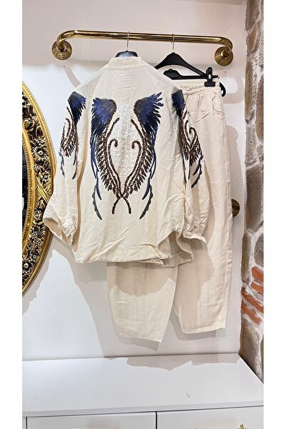 Dadali Set kimono brodat din in