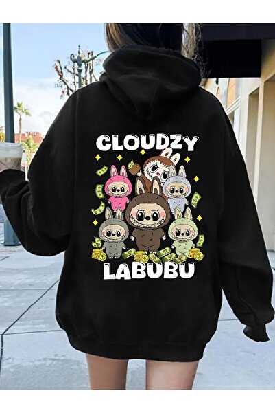 LELVANİ Hanorac cu glugă cu imprimeu CLOUDZY