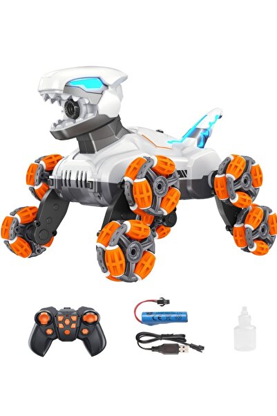 mavi su dünyası Uzaktan Kumandalı Full Fonksiyon 8 Teker Buharlı 2.4G Şarjlı ...