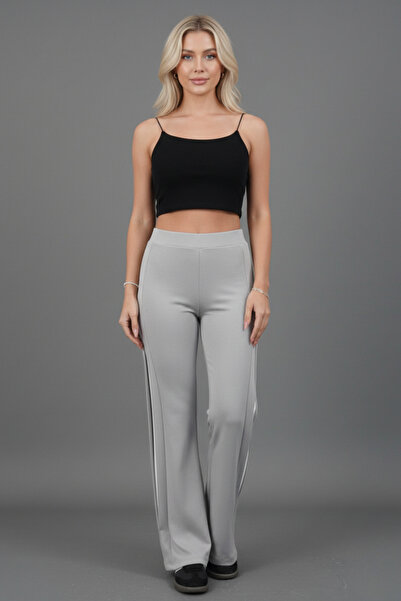 İntive Lingerie Women's Fine Textured Folded Pants