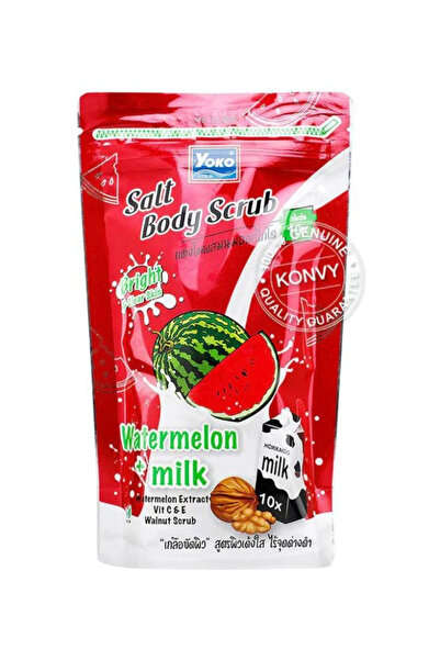 YOKO مقشر جسم بملح البحر 350جرام بالبطيخ
