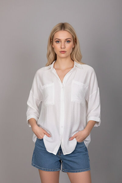 İntive Lingerie Women's Casual Shirt with Aesthetic Posture