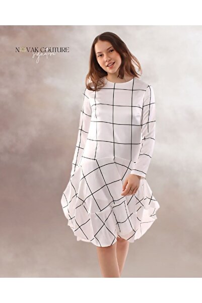 Novak Couture Taylor Plaid Dress
