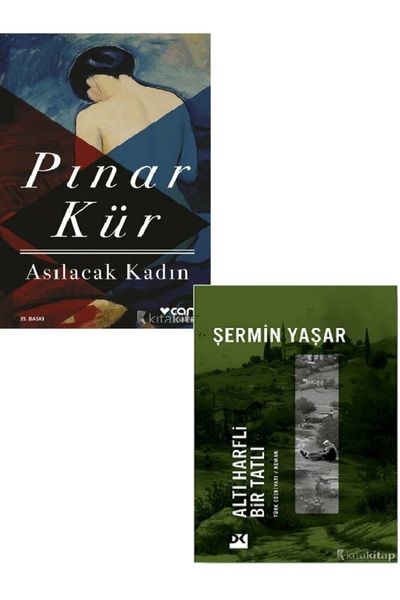 Destek Yayınları Asılacak Kadın - Altı Harfli Bir Tatlı - Pınar Kür 2 KİTAP ( )