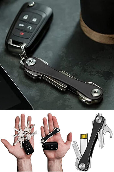 Privo Organizator inteligent pentru chei, cu breloc chei, practic, din alumin...