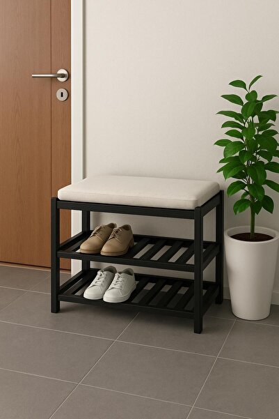 Empressco Şık ve modern tasarımlı minderli ayakkabılık, düzeni kolaylaştırır