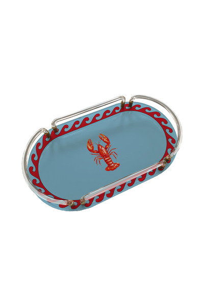 Sivella Lobster Oval Plexi Tray