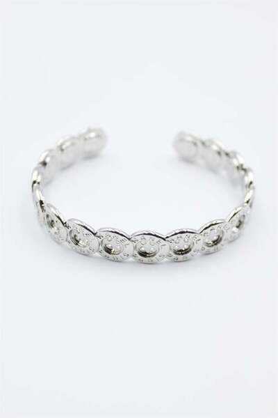 Genel Markalar Düğme Bilezik - Gümüş