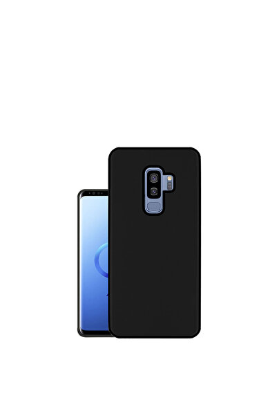 bewn حافظة هاتف مخملية سوداء متوافقة مع هاتف سامسونج جالاكسي S9