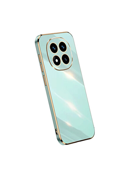 NewFace حافظة هاتف Xiaomi Redmi Note 14 Pro Plus من السيليكون - أخضر فاتح