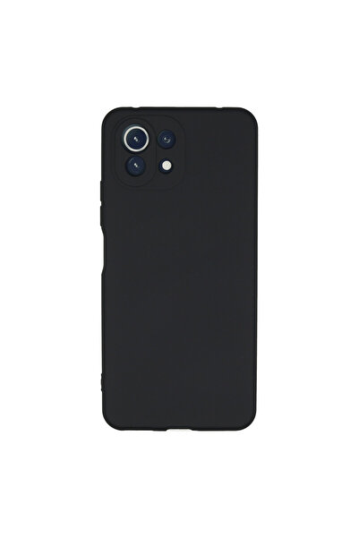 cepmoda غطاء حماية من السيليكون مخملي الملمس لهاتف MI 11 LITE - أزرق داكن